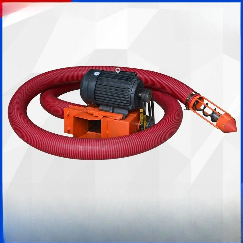 

Industrial mobile sand and gravel suction machine High power fly ash feeding conveyor Drying sand suction machine