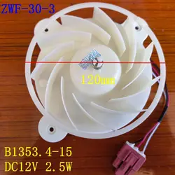 Original New for Refrigerator Motor ZWF-30-3 DC12v Refrigeration Fan for Samsung/Hisense/Meiling