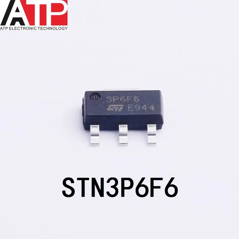 

(10piece) New Original STN3P6F6 3P6F6 N3P6F6 Chip IC MOSFET P-CH 60V 3A SOT223