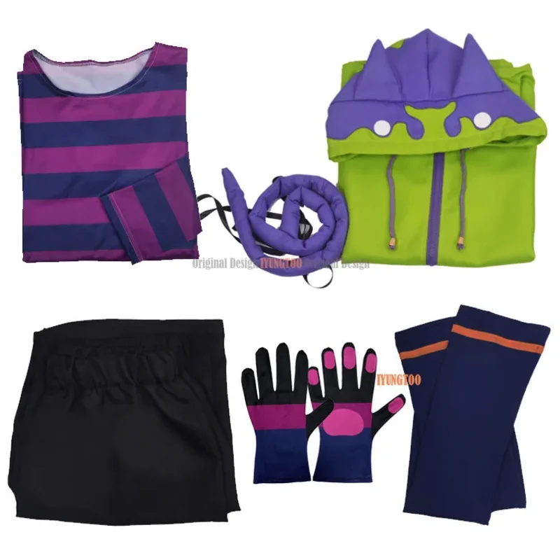 Sk8 miya hoodies cosplay traje o infinito sk oito miya cosplay trajes chinen miya perucas jaqueta cauda luvas roupas de festa