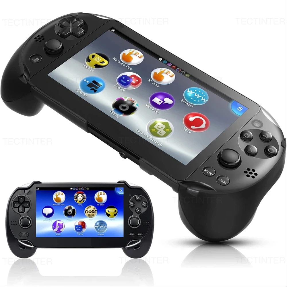 Soporte de Plástico para Agarre Manual, Base para Consola Sony PSV1000, Funda Protectora para PSVita 1000, Accesorios
