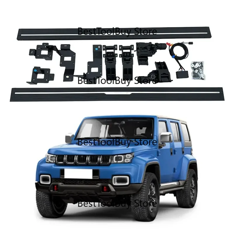 

Aluminum Alloy Auto Running Board Automatic Power Step for BAIC MOTOR BJ40 Foot Pedal 2 Door 4 Door Electric Side Step