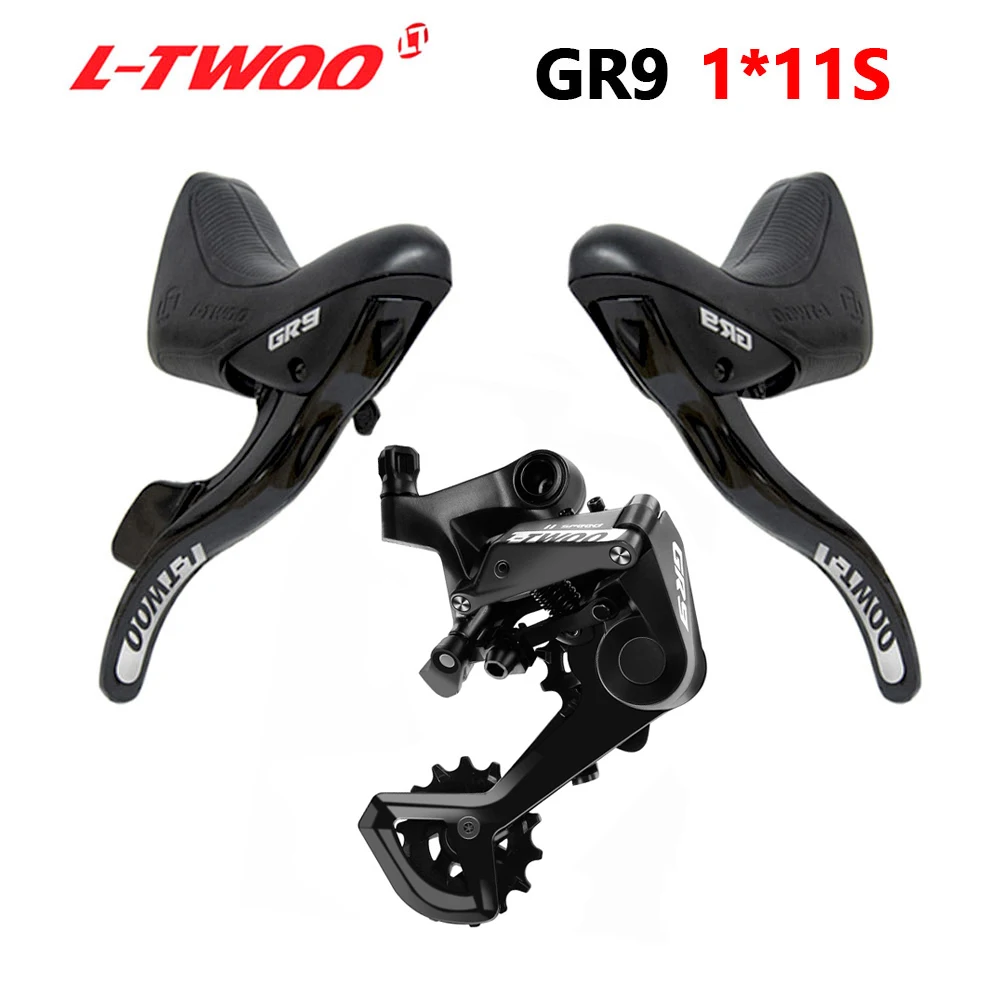 

LTWOO GR9 Road Gravel Bike Groupset 1x11 Speed 11V R/L Shifter Lever Without Damping Rear Derailleur Kit Bicycle Cycling Parts