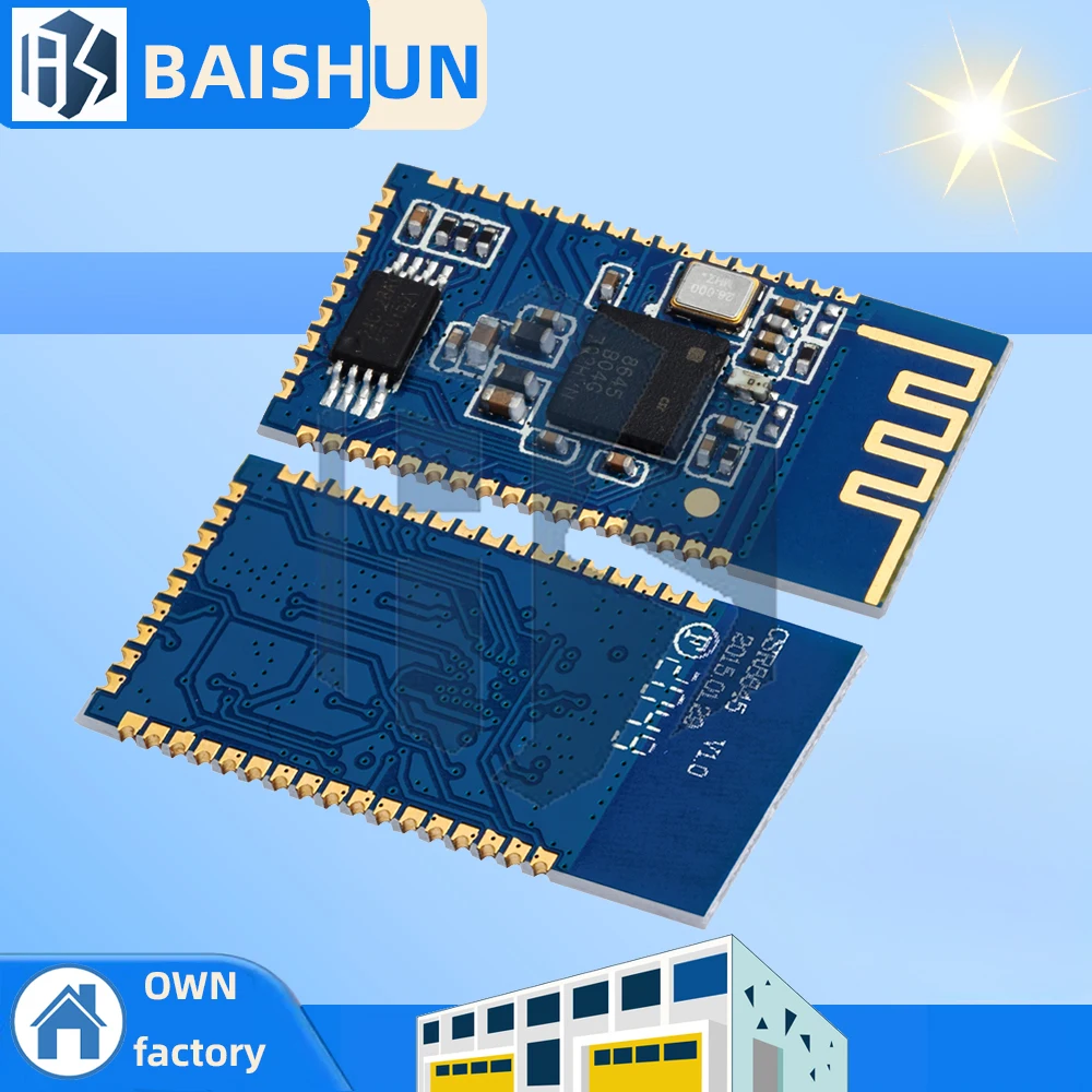 CSR8645 4.0 รองรับ APTX คุณภาพสูง lossless การบีบอัดเครื่องขยายเสียงลําโพง low power โมดูลเสียงบลูทูธ