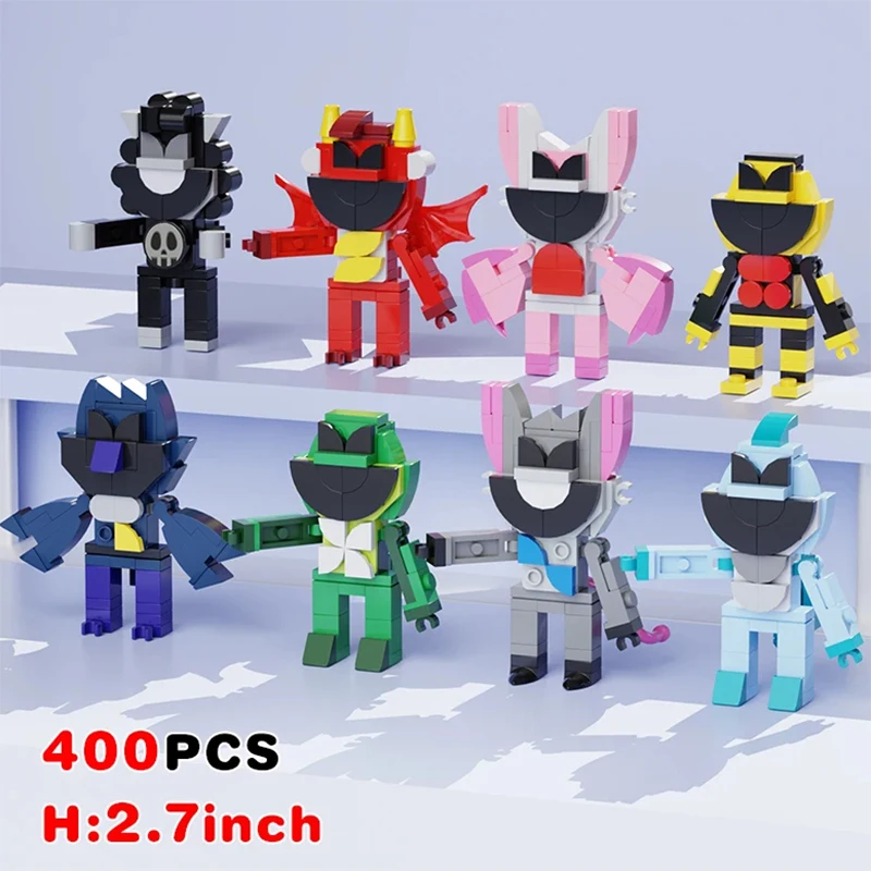 Poppy Playtimes Animation New Smile Critters Poppi Building Blocks Bricks Model Toy Kids Xmas Easter Gift Idea