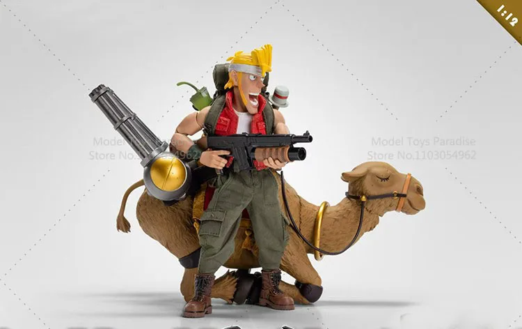 الأصلي TunShi ستوديو 1/12 مقياس الجندي اكسسوارات الجمل عربة 12.5 سنتيمتر عمل نموذج لجسم الهدايا #3