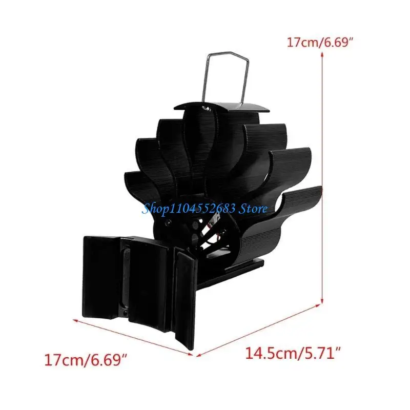 مروحة مدفأة غير مدفوعة Y6GD ، مروحة الموقد لمزيد #6