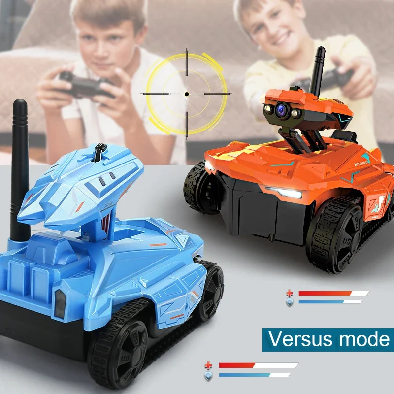 

YD-211S RC Tank With 720P HD Camera App Remote Control Tank Real-time Monitoring RC Car Phone Controlled Robot Children Toy Gift