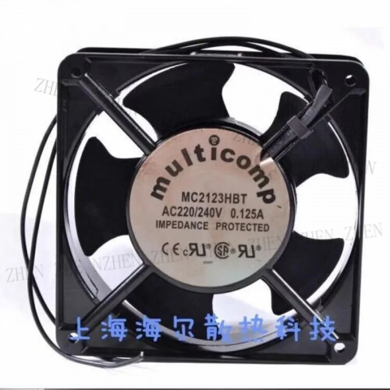 

Y FOR multicomp mc2123hbt AC220/240v 0.125A metal cooling fan
