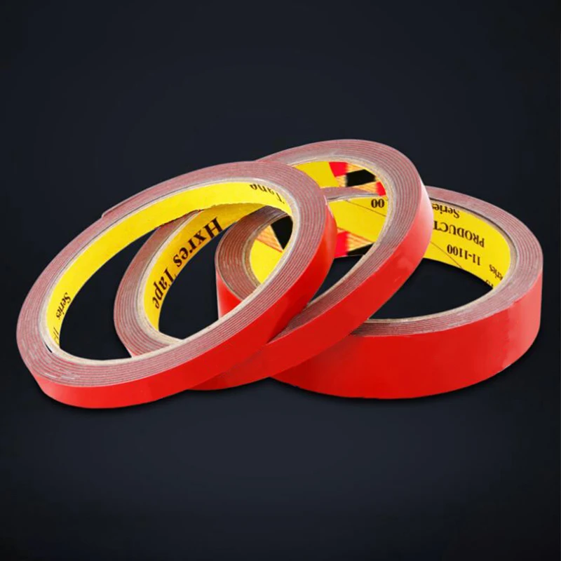 1Pc Sticky Double Sided Tape Glue Tape 0.8mm Thickness Super Strong Double Side Adhesive Foam Tape For Mounting Fixing Pad