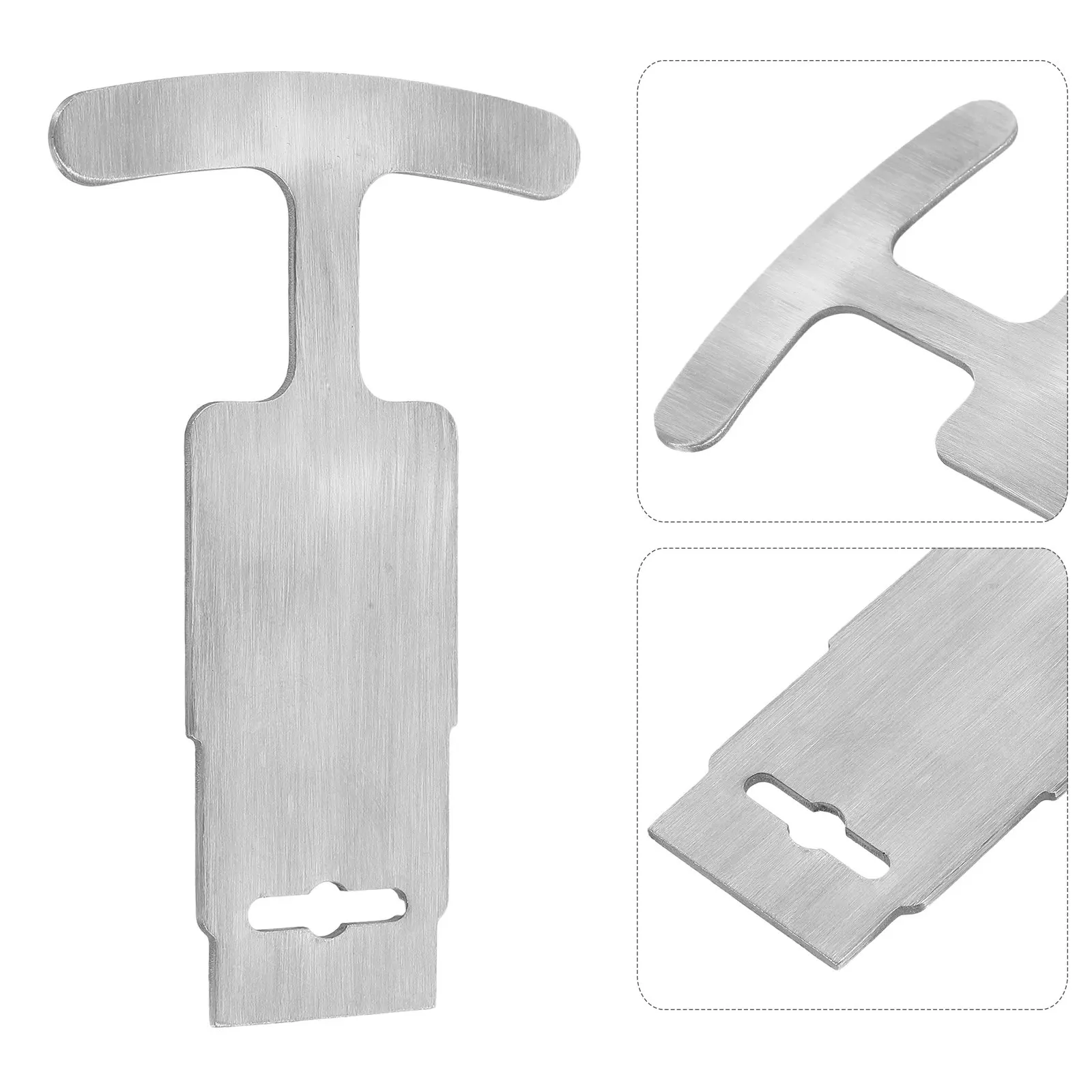 

Профессиональный инструмент из нержавеющей стали для снятия заглушек возвратных форсунок, замены прокладок и установки седел для патрубков бассейнов и спа (встраиваемых и наземных)