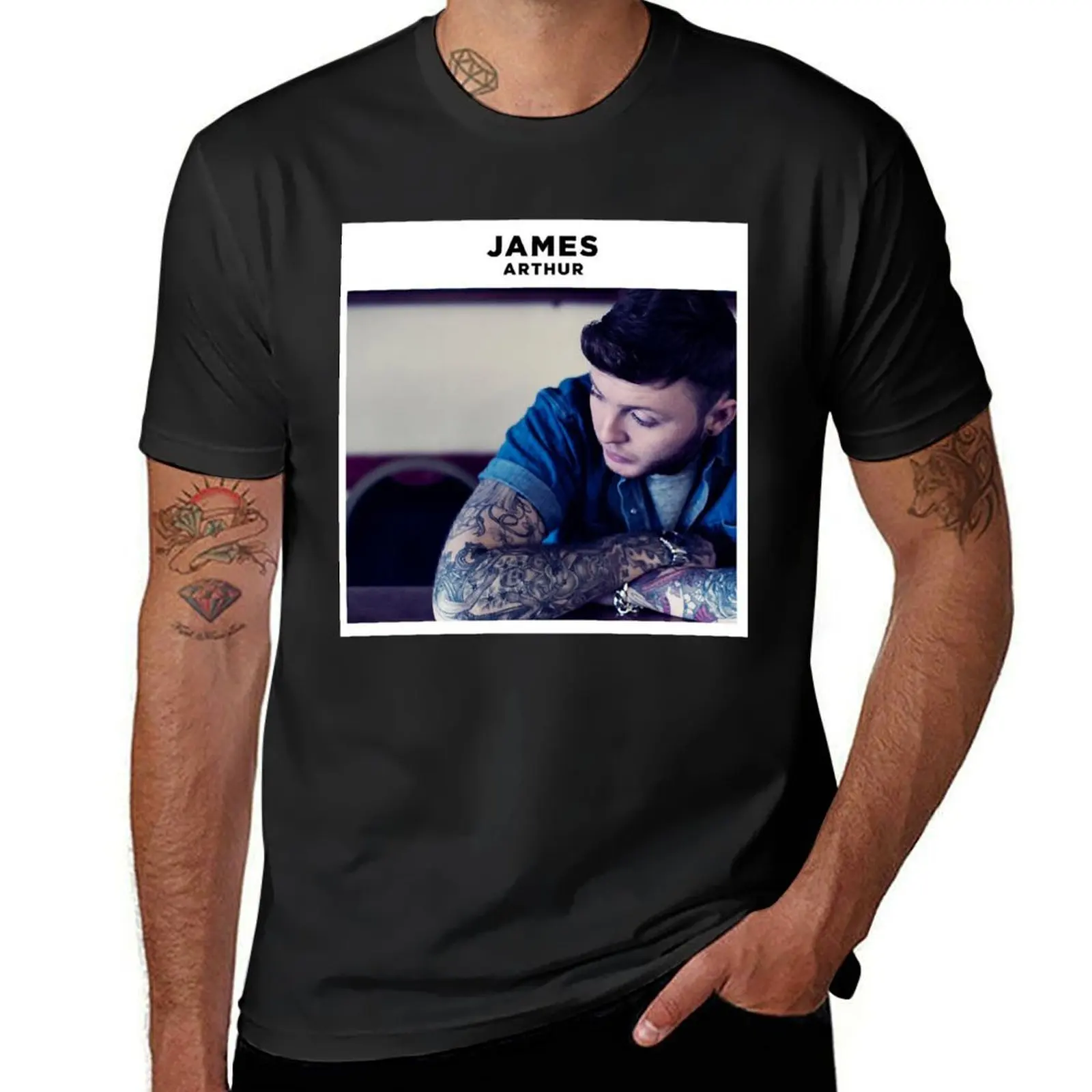 

Lover Gift James Arthur Gifts For Movie Fan T-Shirt shirts graphic custom t-shirts street wear men workout shirt