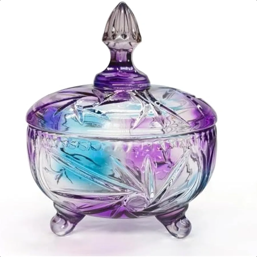 

Стеклянная банка для конфет с крышкойСтеклянная банка для конфет из тисненого материала с крышкой Посуда для конфет Чаша с крышками для офисного стола Журнальный столик Еда Печенье