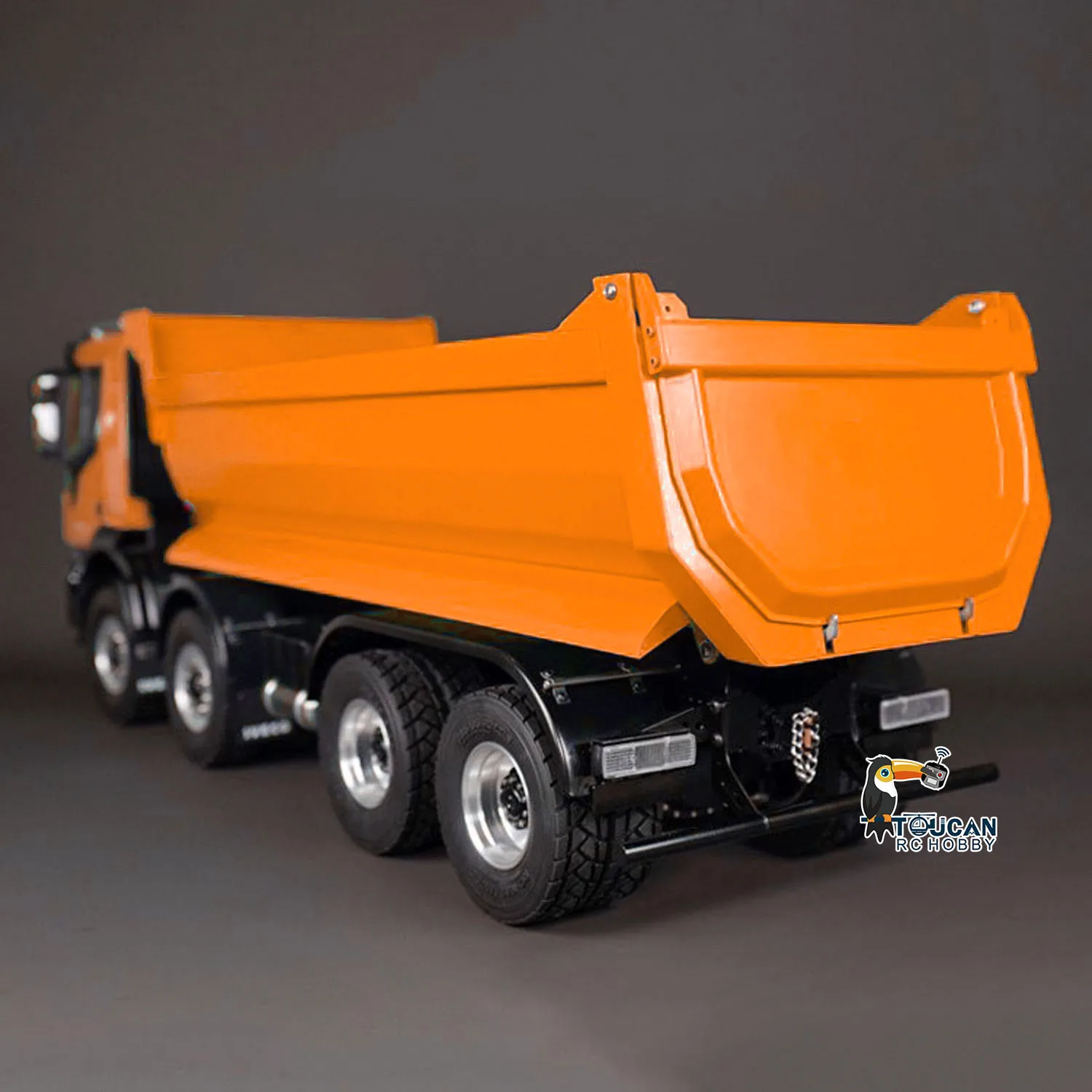 

8x4 8X8 1/14 Hydraulic RC Tipper Car Metal 2-speed Radio Control Dump Trucks Painted Finished Sound Light Vehicle Model TH23650