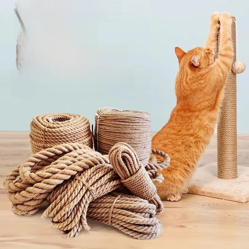 scratching-post-board-diy-kit-rope-climbing-frame-jute-material-durable-for-kittens-nail-grinding-toy-scratcher