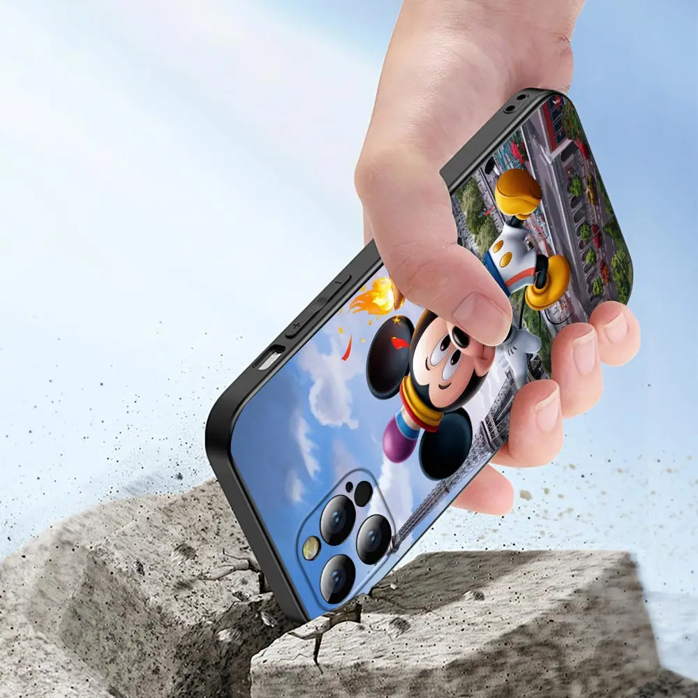 Caso bonito de Disney Mickey Mouse para Samsung Galaxy, Tampa do telefone, Galaxy Note 20, 10 Ultra, Pro Plus, M62, M51, M33, A15, A14, A13, A12, A06, A05S, a04