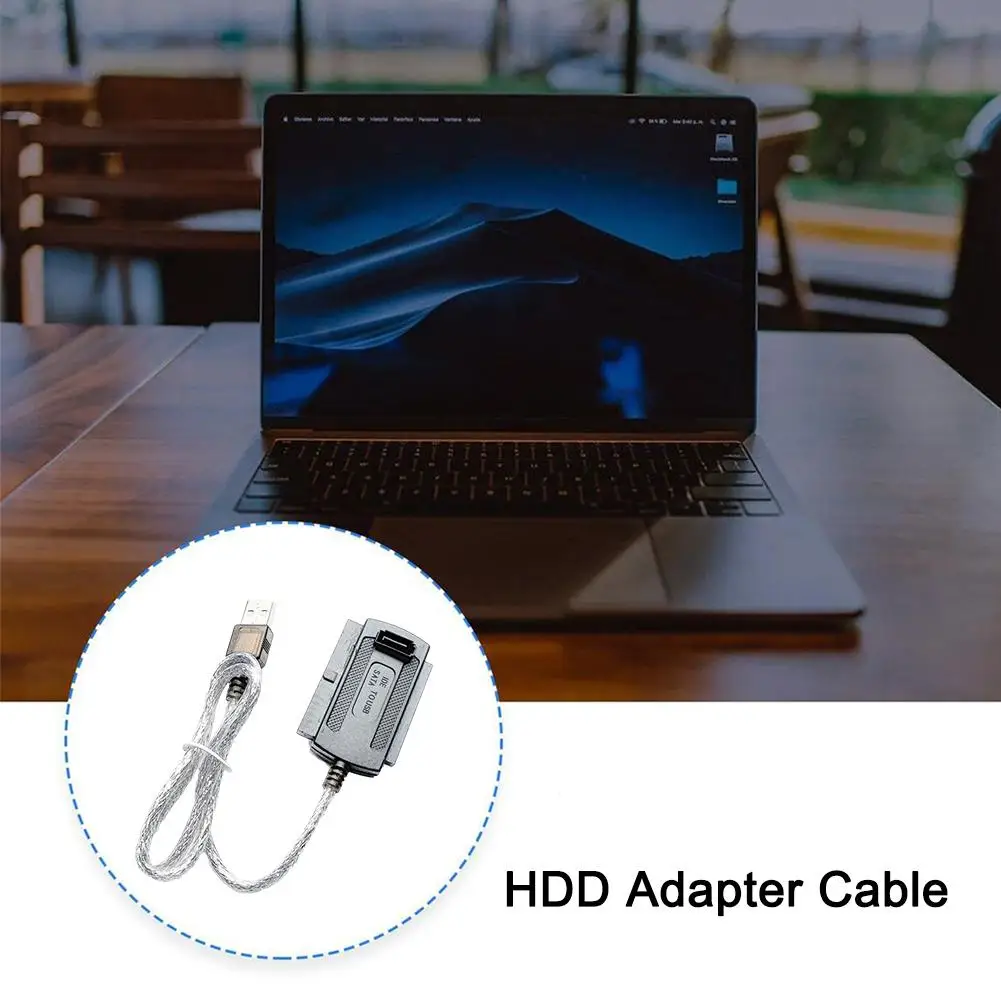 USB 2.0 to IDE SATA Cable 3 in 1 S-ATA 2.5 3.5 Inch Hard Drive Disk HDD Adapter Converter Cable For PC Laptop