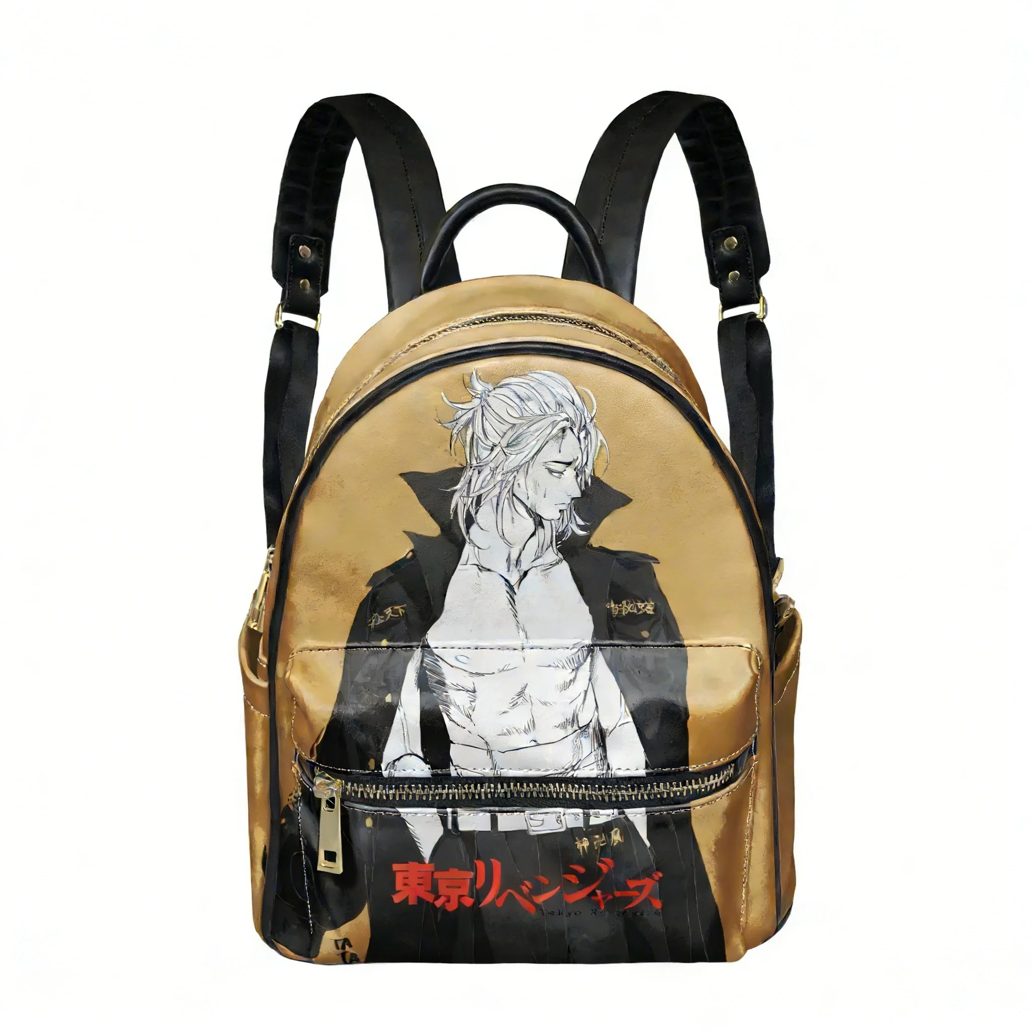 

Tokyo Revengers Anime Backpack Women Man Knapsack Tailor-made Double Shoulder Bag Business Travel Bookbag Rucksack Gift Daypack