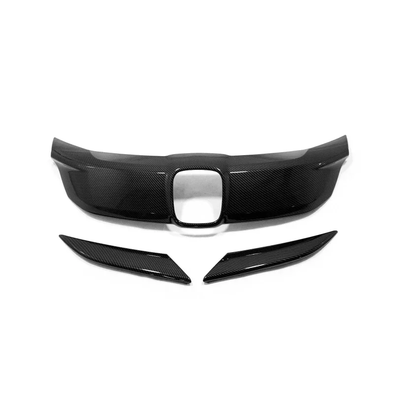For Honda Vezel HR-V HRV 2019 Car Front Grill Grille Decoration Cover Trim Styling Moldings Exterior Auto Parts Accessories