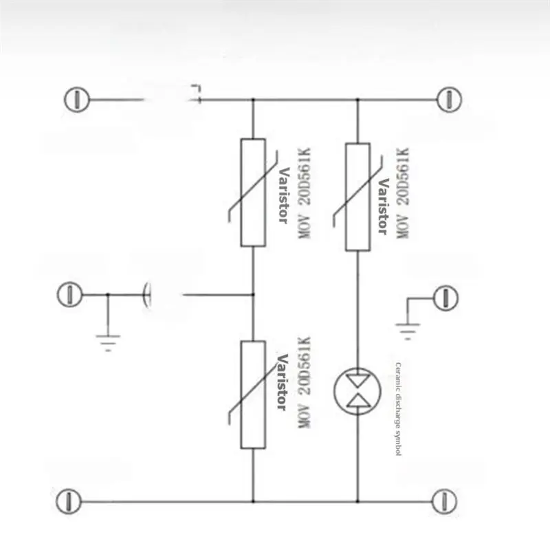 ABLK AC 110-220V Surge Protection Module - Series Connection