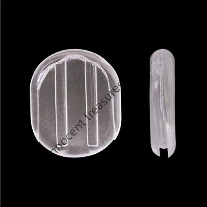 

3XUA, 20 шт., противоболевые удобные подушечки для сережек для клипсы на силиконовую подушечку для сережек