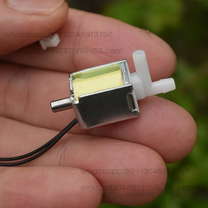 Miniature 10MM two-position tee, normally open/normally closed type, solenoid valve DC6V