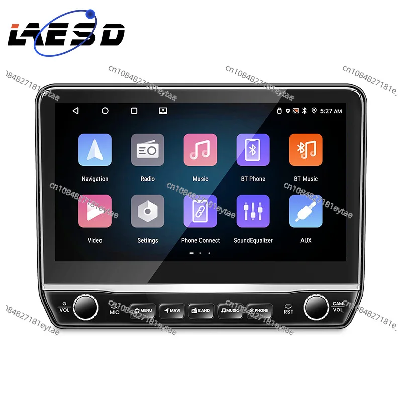 9/10 inch dual knob car navigation USB wireless Carplay high definition reversing GPS Android