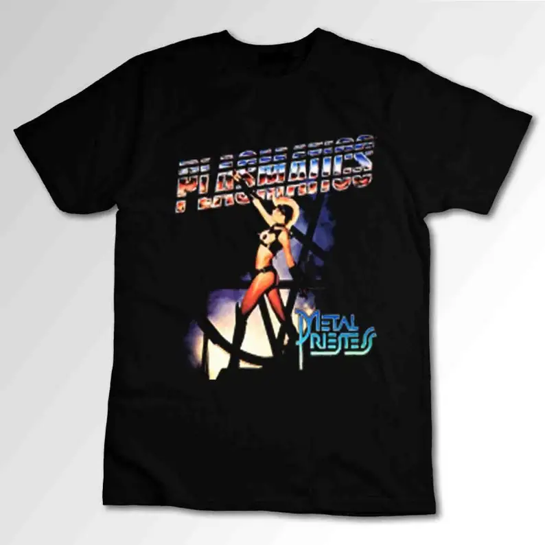 Plasmatics tshirt punk rock Adult Regular Fit O-Necked T-shirt Classic T-Shirt Men's clothing