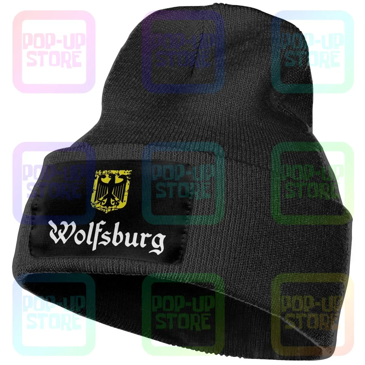 Wolfsburg Germany Knitted Beanie Hat Beanies Cap Trend Novelty Streetwear