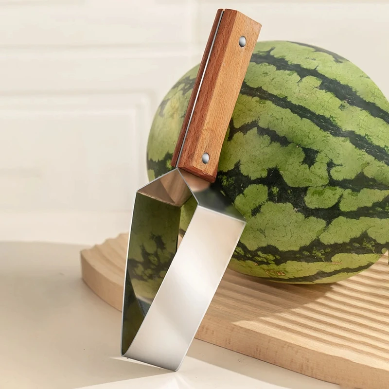 Stainless Steel Watermelon Cutter Slicers Reusable Labor-Saving Fruit Cutter Slicer Divider Tool Kitchen Accessories Home Gadget