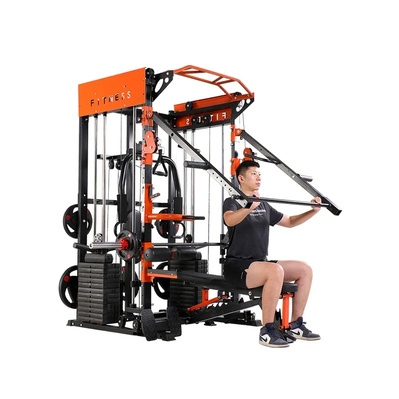 High Quality Smith Machine Comprehensive Training Fitness Equipment Home Gym Multifunctional Squat Rack