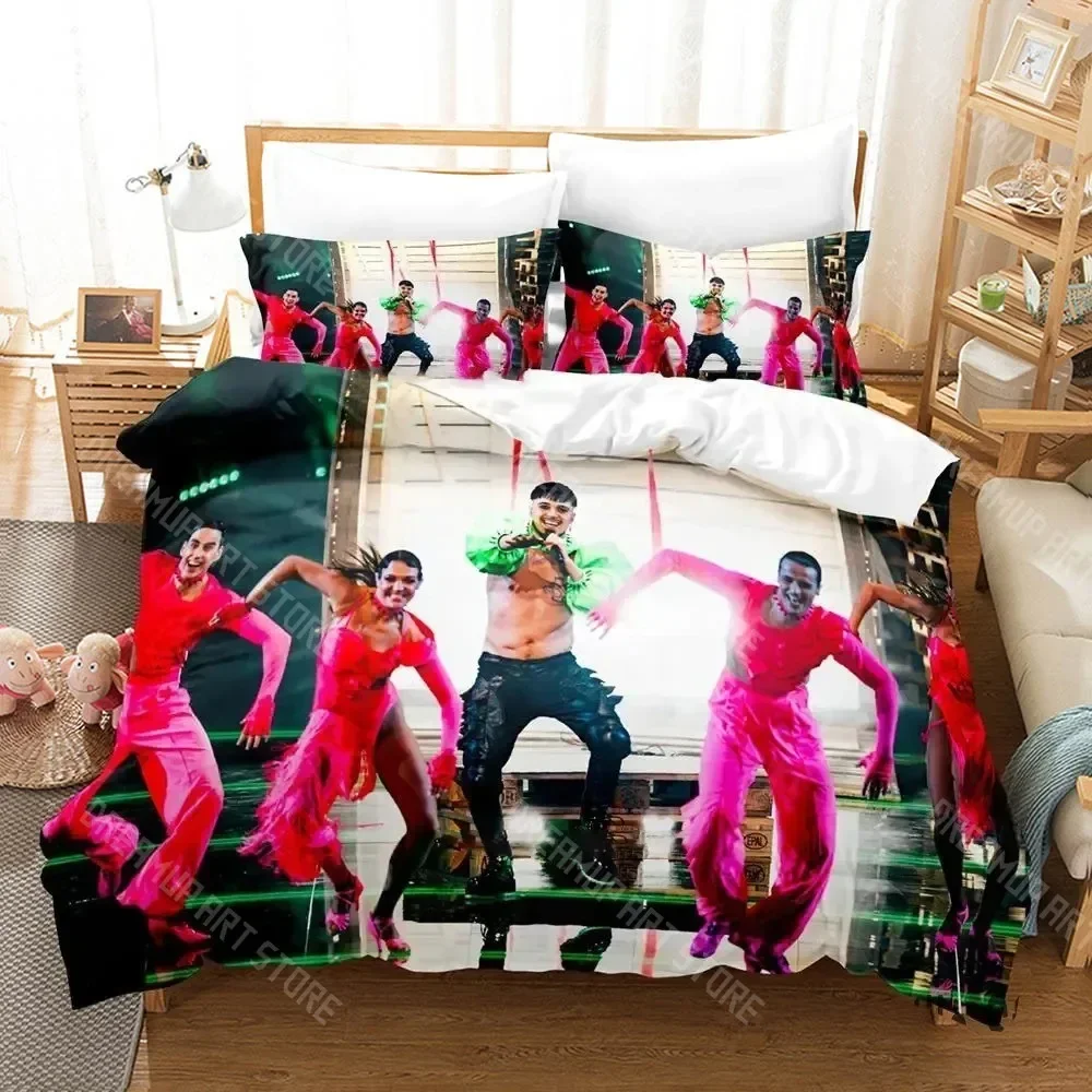 

3D Print Käärijä Cha Cha Cha kaarija Bedding Set Boys Girls Twin Queen King Size Duvet Cover Pillowcase Bed boys Adult