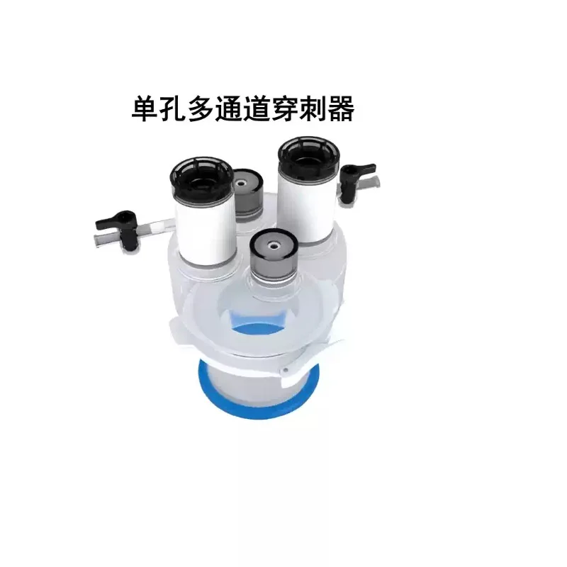 Disposable Single‑Port Multi‑Channel Laparoscopic Trocar, Multichannel Surgical Access Port, Minimally Invasive Laparoscopy