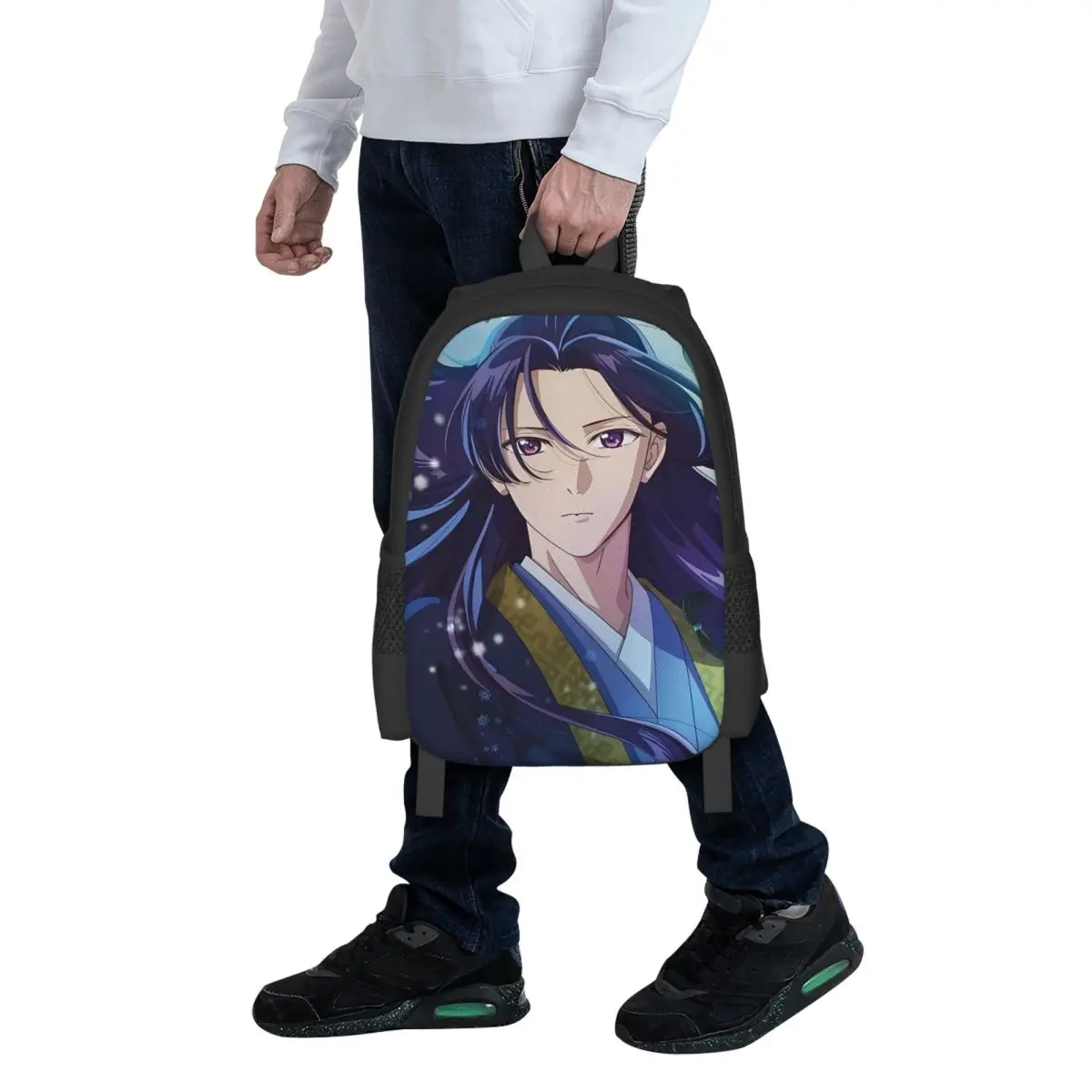 

Jinshi Anime Cool The Apothecary Diaries Student Backpack School Bag Hiking Travel Daypack for Boys Girls Bookbag Shoulder Bags