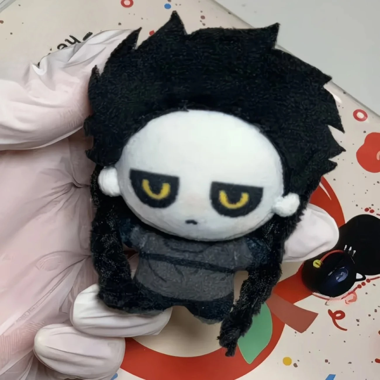 

Плюшевая кукла-подвеска Пьеро из игры «Фрик Цирк» (White Way), 10 см, хлопковая, для косплея