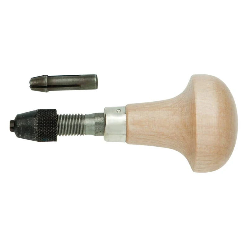 GRS Graver Handle #002-704, Multi-Purpose Collet Chuck Holder for Beading Tools & Prong Pushers, 3.25