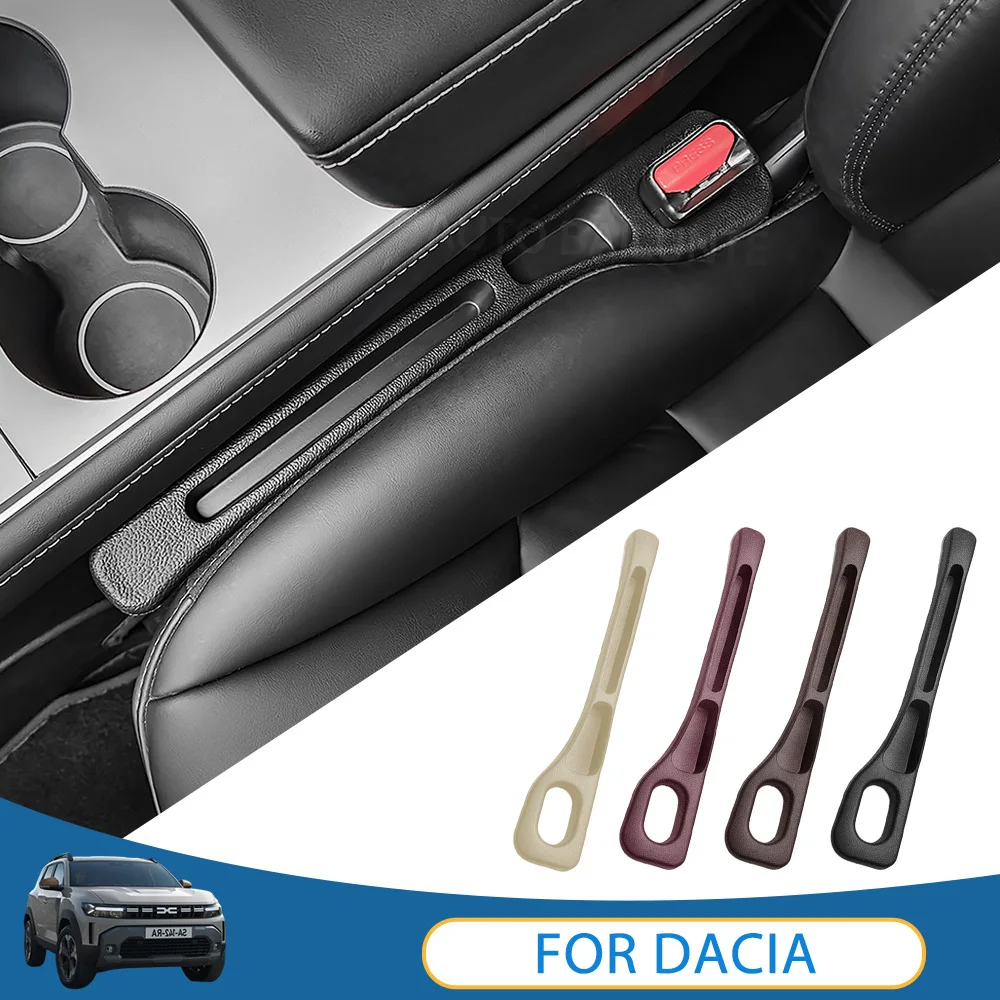 For Dacia Duster Spring Jogger Logan Dokker Sandero Bigster Car Accessories Seat Gap Plug Strip Side Seam Fill Leak Proof Strips