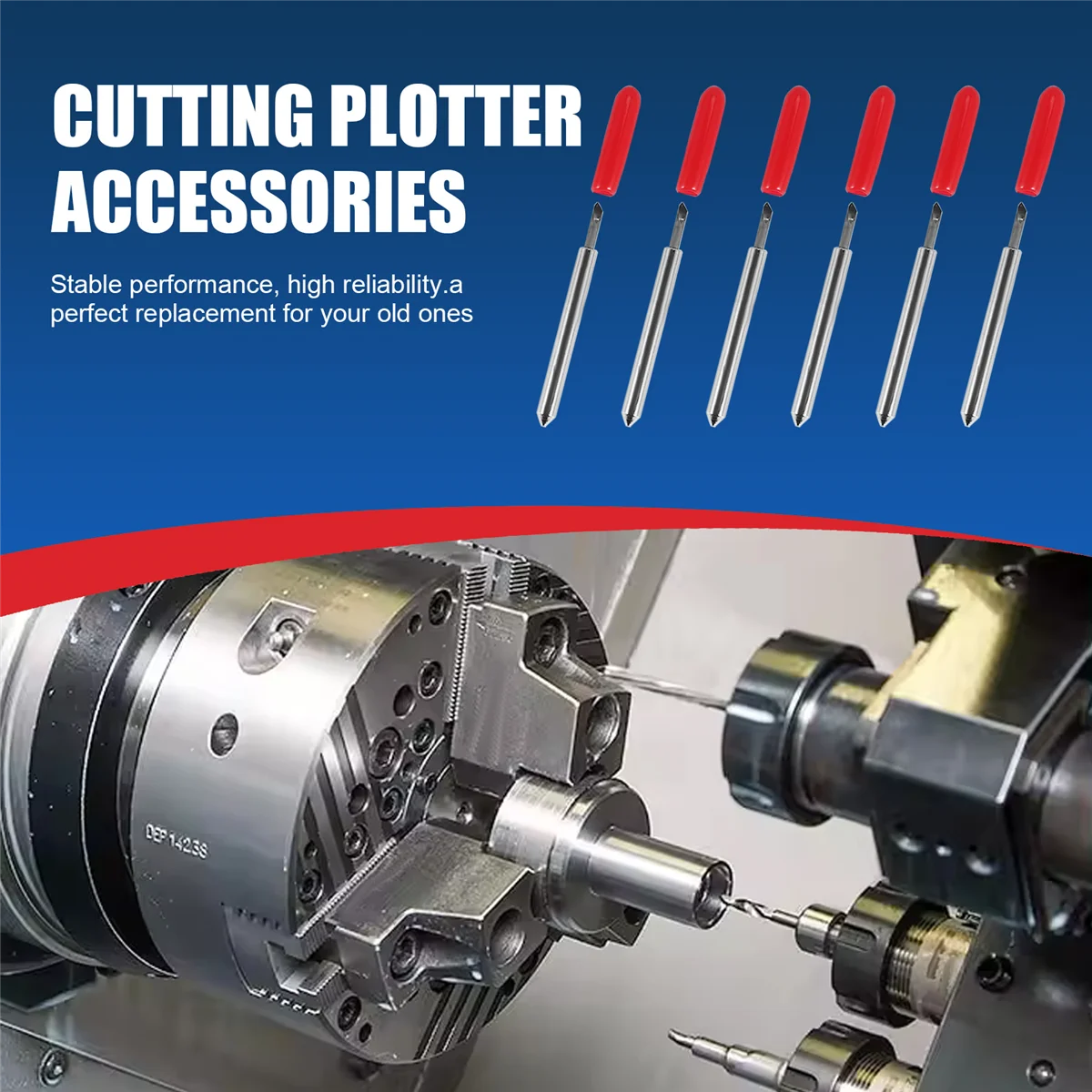 25 Stuks 45 Graden voor Roland Snijplotter Vinyl Cutter Mes Blade Hoge Hardheid Wolfraamcarbide Machine Tool ZJY