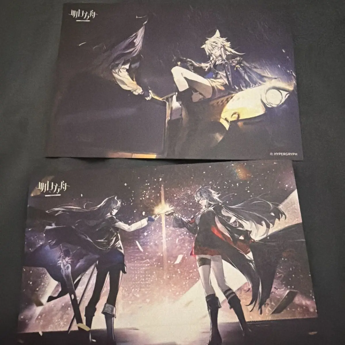 Anime Genuine Arknights Lappland Texas Cosplay Postcard Photo Card Birthday Gift Halloween Collection Game