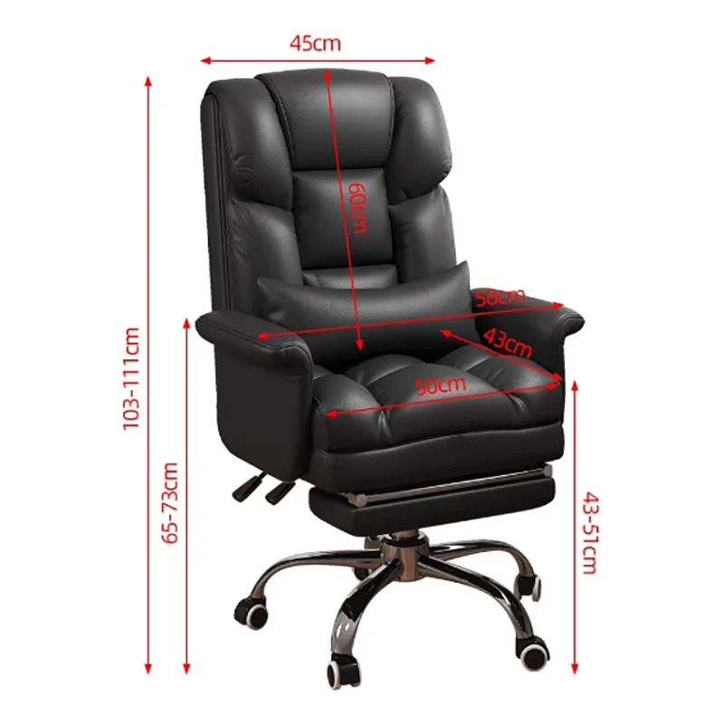 Simplicity Latex Office Chair Cover Stretch Modern Design Originality Gaming Chair Advanced Sense Unique Chaise Home Furniture