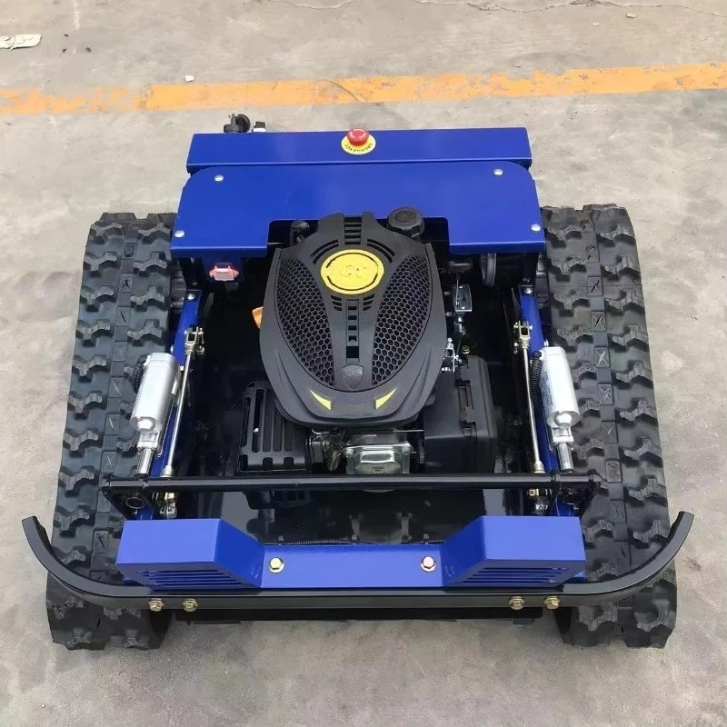 Selling Brushless Motor Remote Control Lawn Mowers and Tracked Remote Control Lawn Mowers with Lifting Function