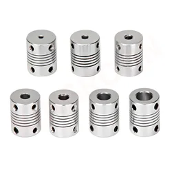 D19*L25 Aluminium flexible Jaw Shaft Coupling 5 8 6.35mm 8mm 10mm CNC Stepper Motor Coupler Encoders Engraving Machine