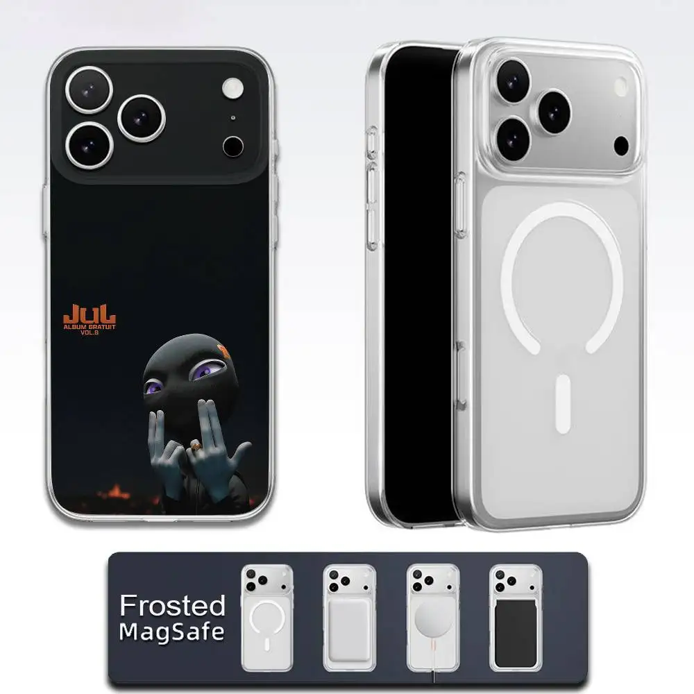 حافظة هاتف J-Jul DP a vie ألبوم مجلد 8 لهاتف iPhone 17,16,15,14,13,12,11,Pro,Max,Plus,E,Air,Mini Magsafe شفاف