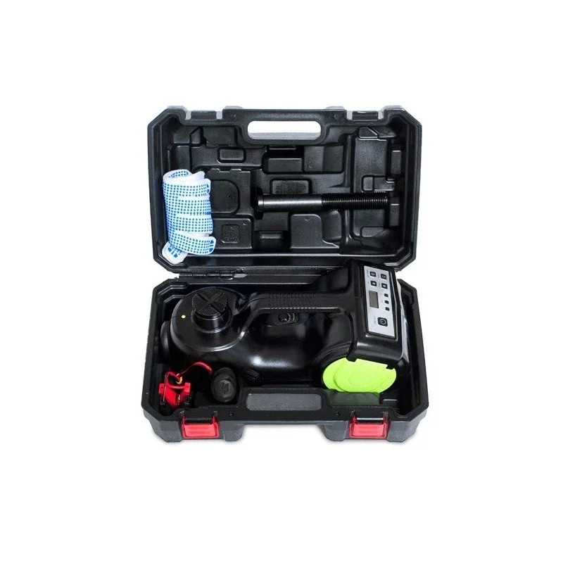 Multifunctional car electric hydraulic jack 12v inflatable tire change set three-in-one electric wrench a complete set