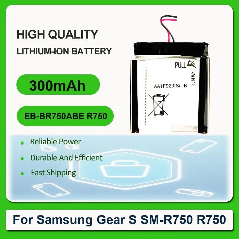 

Аккумулятор для Samsung Gear S SM-R750 R750 Galaxy 1 V700 SM-V700 Fit R350 SM-R350
