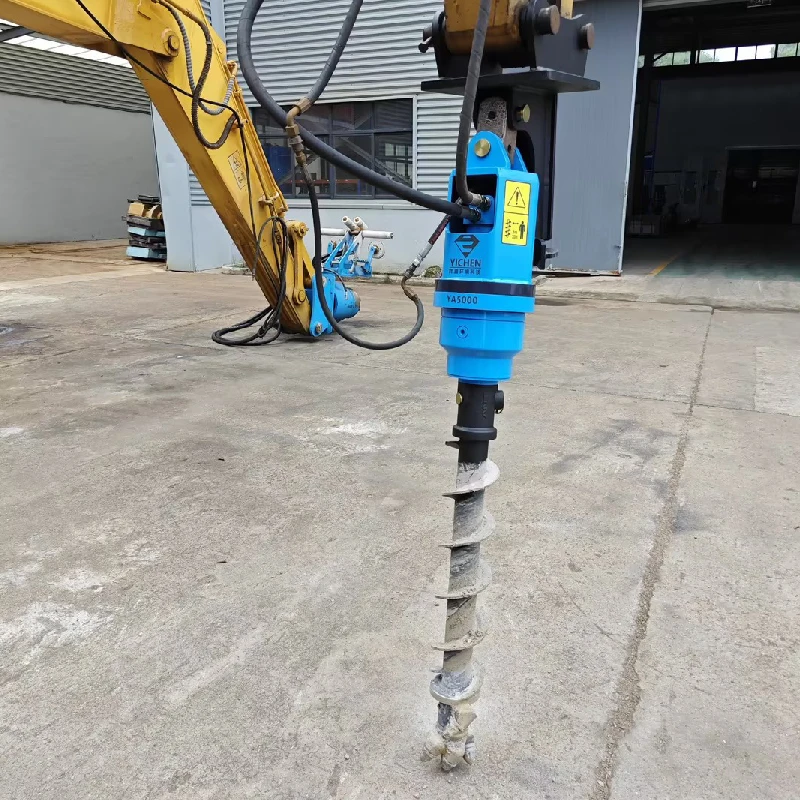 YA2000 Modernization Wear-resistant Maximum Drilling Depth up to 12 Meters Long Service Life Drilling Digga Drill for Digger