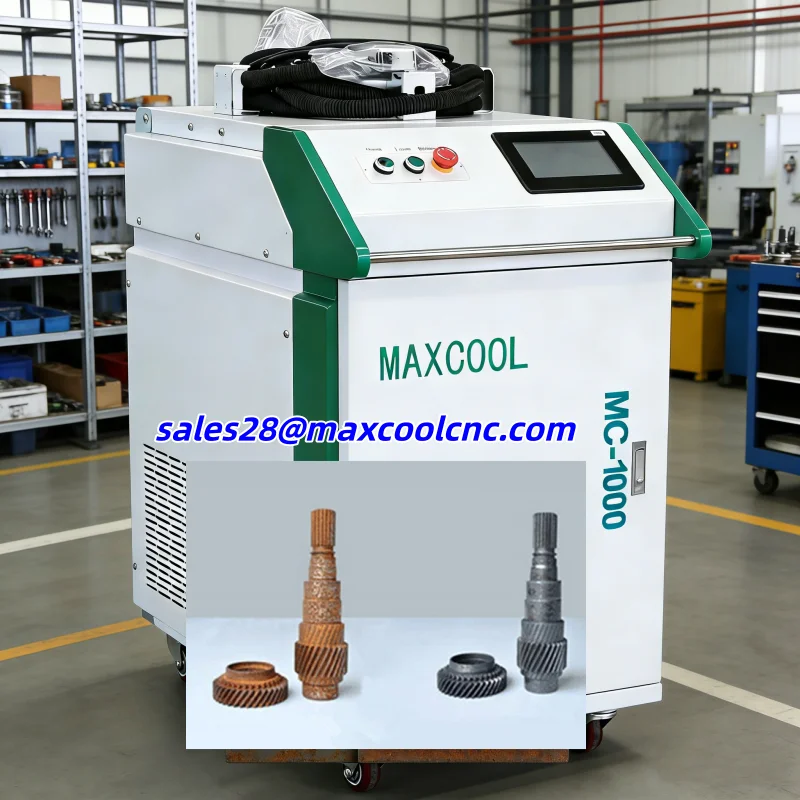 

Мощный лазерный очиститель 500 Вт/1000 Вт (опционально) для удаления ржавчины и краски, волоконный лазерный очиститель с водяным охлаждением, импульсный, для лазерной очистки от ржавчины