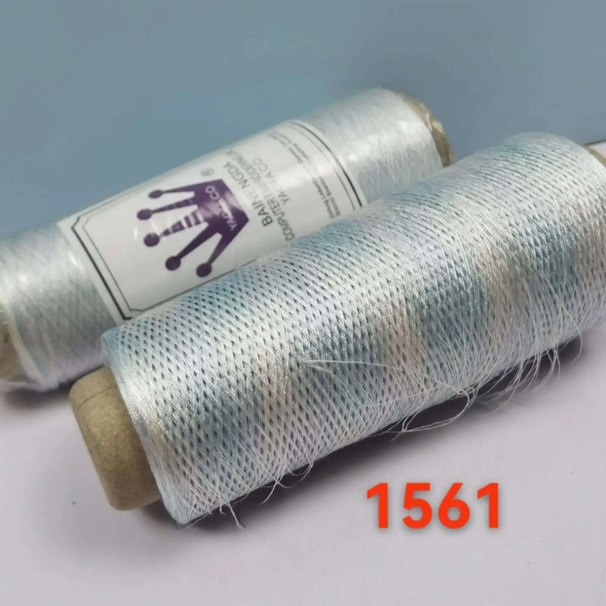 2Pcs 100g 2000Meter Mulberry Silk Yarn Knitting Mercerized Yarn  Embroidery Machine Knitting Line Lace Yarn To DIY Crochet