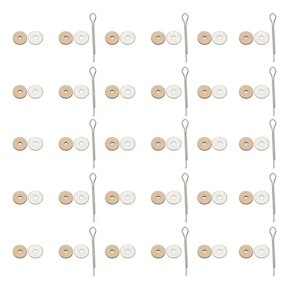 

Doll Joint Connector Set 15 Pieces with Waterproof Wood and Rustproof Stainless Steel Parts for Easy Doll Craft Assembly