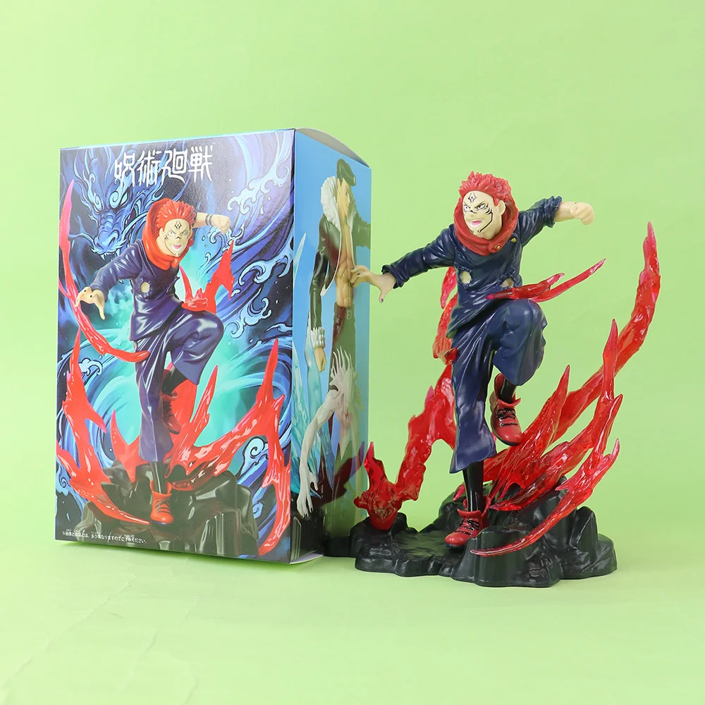 21cm Jujutsu Kaisen Anime Figure Itadori Yuji Action Figure Model PVC Doll for Desktop Collection And Gifting